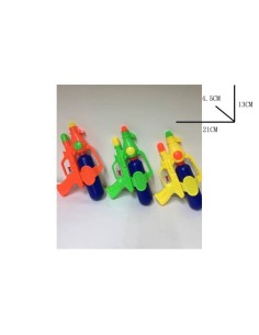 PISTOLA DE AGUA COLORES SURTIDOS 21x13x4,5