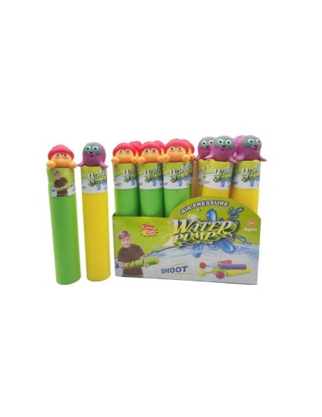 LANZADOR AGUA CORCHO 50MM/30CM MUÑECOS MARINOS