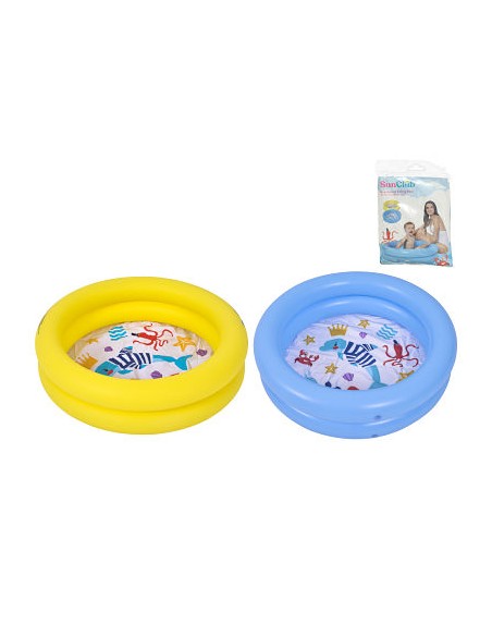PISCINA INFANTIL 2 ANILLOS MARINA 76X20C