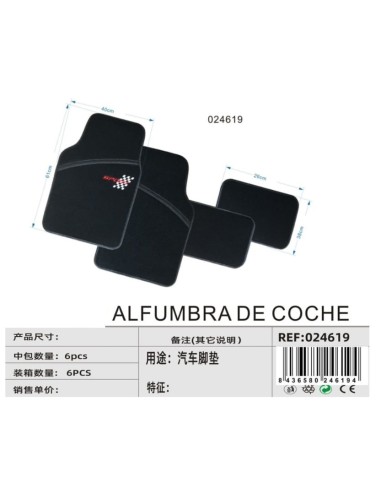ALFOMBRA DE COCHE SPORT