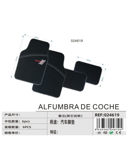 ALFOMBRA DE COCHE SPORT
