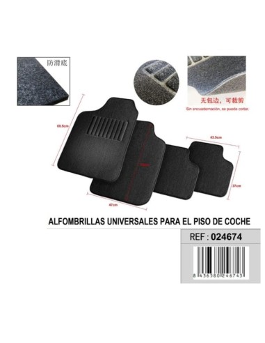 ALFOMBRA DE COCHE ANTIDESLIZANTE