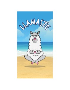 TOALLA POLY 255 GSM 90X160 CM LLAMASTE