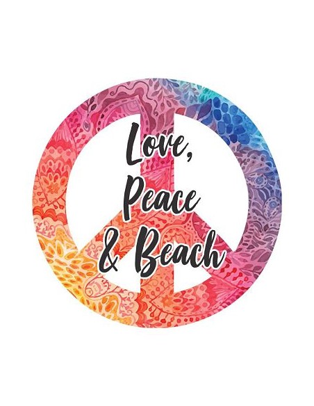 TOALLA POLY 250 GSM 150 CM PEACE&BEACH