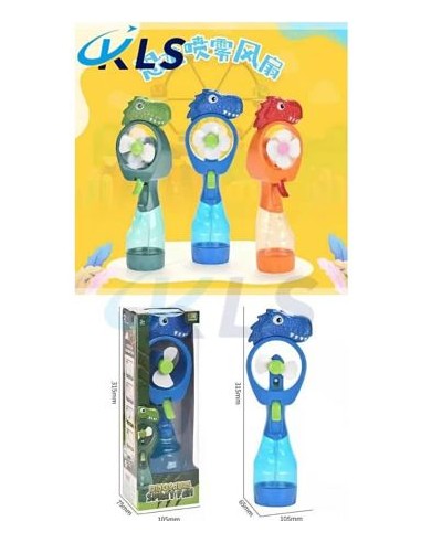 VENTILADOR DINOSAURS SPRAY FAN