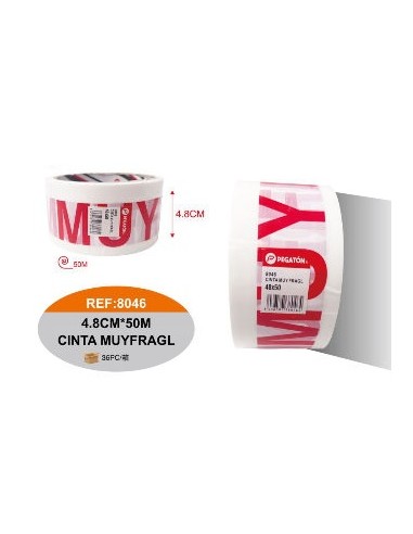 PRECINTO 4.8CMX50M MUY FRAGL