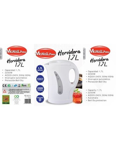 HERVIDORA 1.7L AGUA MPHE17L-0335