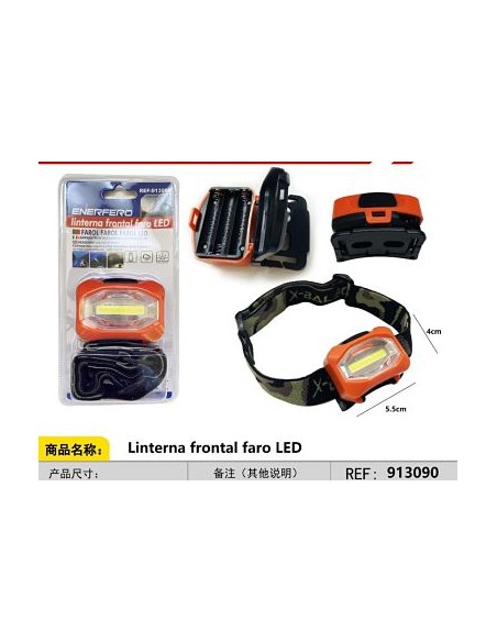 LINTERNA FRONTAL FARO LED