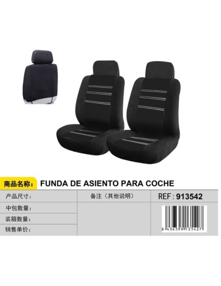 FUNDA 2UND DE ASIENTO PARA COCHE