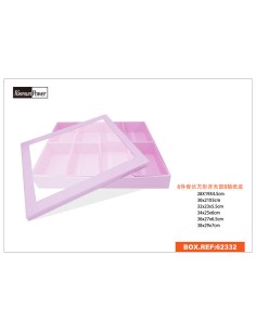 CAJAS 6 PCS(8 DEPARTAMENTO)