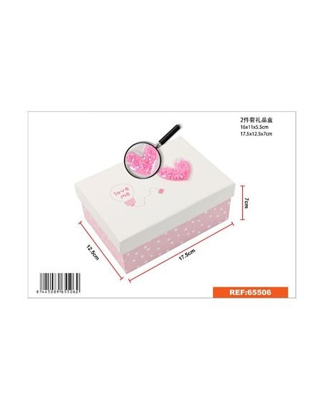 CAJA 2PCS LOVE