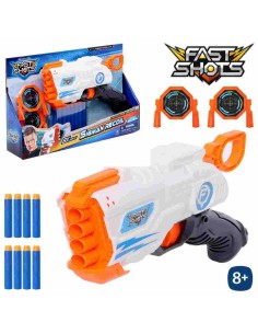 PISTOLA LANZADARDOS FAST SHOTS 38 X 7 X 23 CM