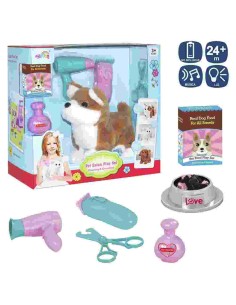 PERRO ANDADOR CON ACCESORIOS 18 X 15 X 10 CM