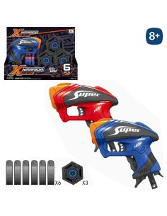 PISTOLA LANZADARDOS 2/C 11,70 X 3,60 X 14,80 CM