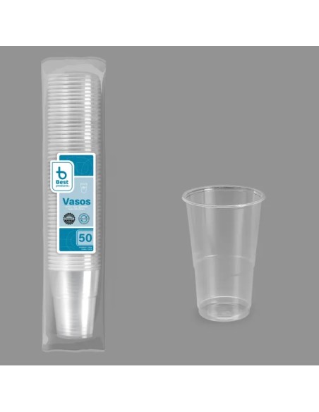 S/50 VASO 250CC TRANSP. REUTILIZABLE