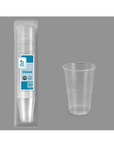 S/50 VASO REUTILIZABLE TRANSP. 300 CC PP