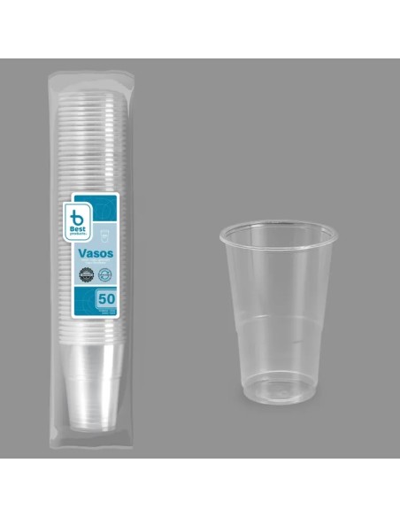 S/50 VASO REUTILIZABLE TRANSP. 300 CC PP
