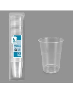 S/50 VASO 500CC REUTILIZABLE TRANSP.