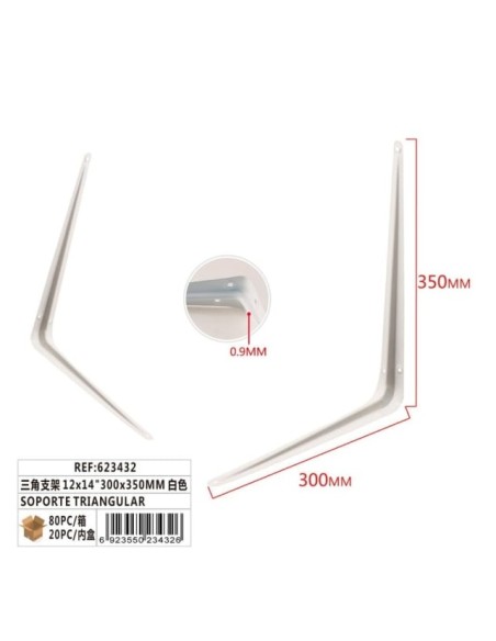 ESCUADRA TRIANGULAR 12x14"300x350MM