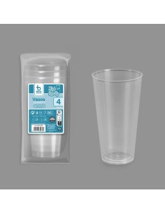 S/4 VASO 450CC TRANSP. REUT. PP34