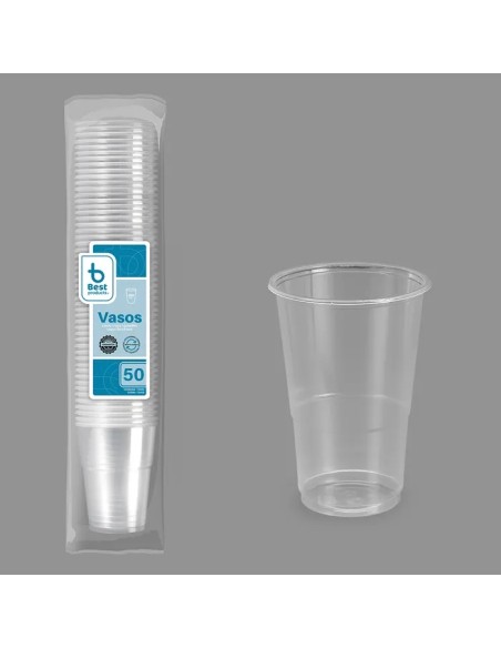 S/50 VASO REUTILIZABLE TRANSP. 350 CC PP