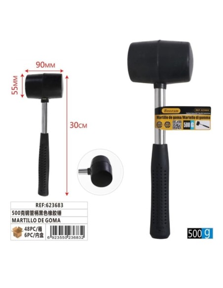 MARTILLO DE GOMA 500G
