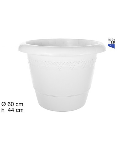 MACETA 60CM ELSA BLANCA