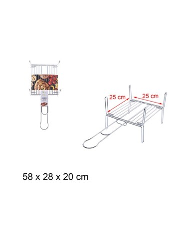 PARRILLA METAL 25X25CM