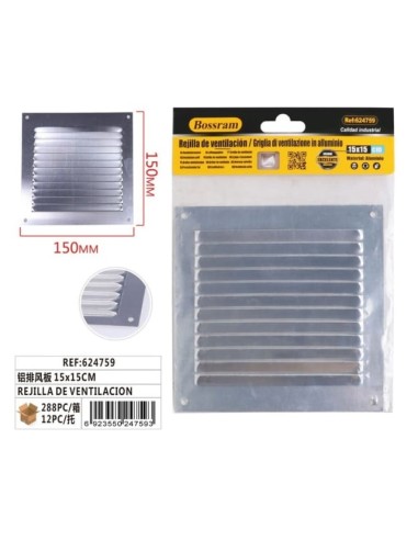 REJILLA VENTILACION 15X15CM
