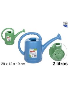 REGADERA 2L PLASTICO COLOR SURTIDO