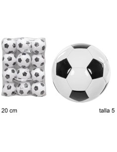 BALON DE FUTBOL TALLA 5 BLANCO/NEGRO