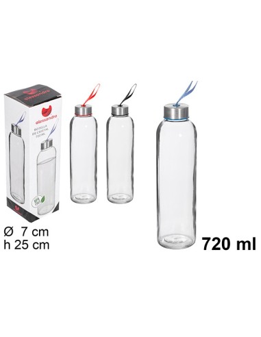 BOTELLA 720ML CRISTAL AGUA