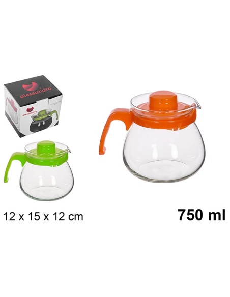 JARRA 750ML CAFE COLORES SURTIDOS