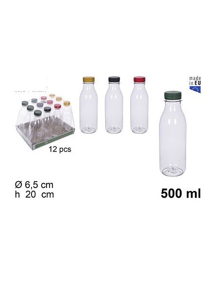 BOTELLA 500ML LECHE/ZUMO