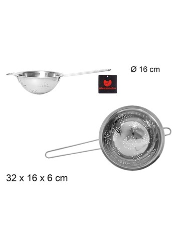 COLADOR 16CM METAL