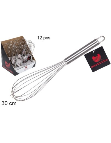 BATIDOR PLUS ACERO INOXIDABLE 30 CM