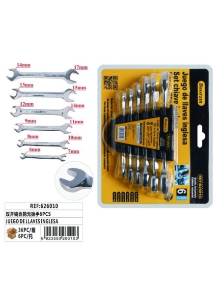 JUEGO DE LLAVES  6PCS