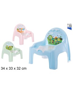 ASIENTO 34X33X32CM ORINAL C/DIBUJO INFANTIL COLORES PASTEL
