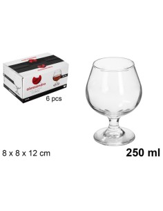 COPA CRISTAL COÑAC 250 ML