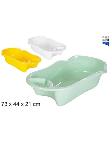 BAÑERA INFANTIL PLÁSTICO COLORES SOFT