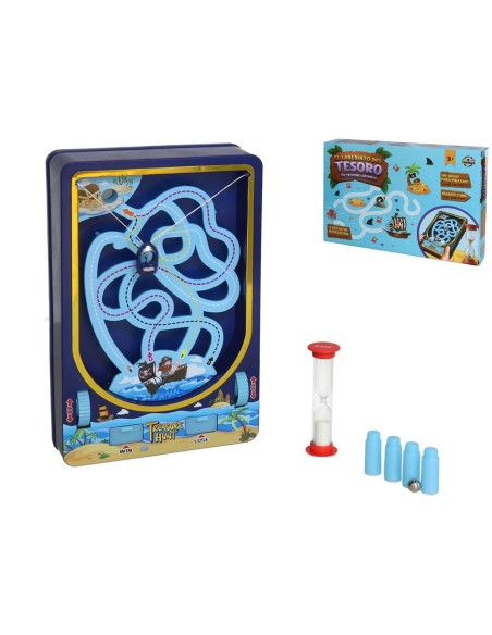 JUEGO EL LABERINTO DEL TESORO 31X21X6