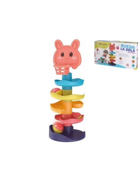 CANASTA INFANTIL RUEDA LA BOLA 37X22X9