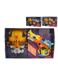 PISTOLA LANZADARDOS TRANSFORMABLE CON M