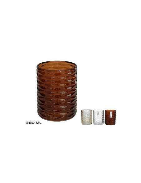 VASO DE BAÑO SAHARA 380ML 3 SURT - CRIST