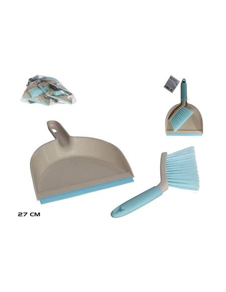 CEPILLO MANO C/ RECOGEDOR AITANA 27CM