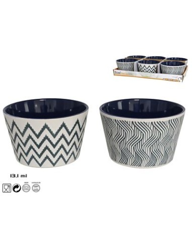 BOWL 13.1CM NATIVE - GRES