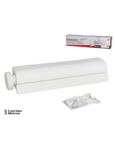 TENDEDERO EXTENSIBLE 5 CUERDAS - 3M