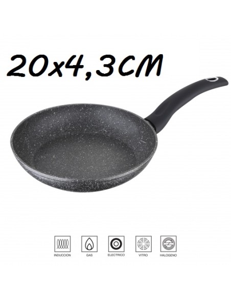 SARTEN 20X4.3CM FORGED ALUMINIUM IND ORION BG