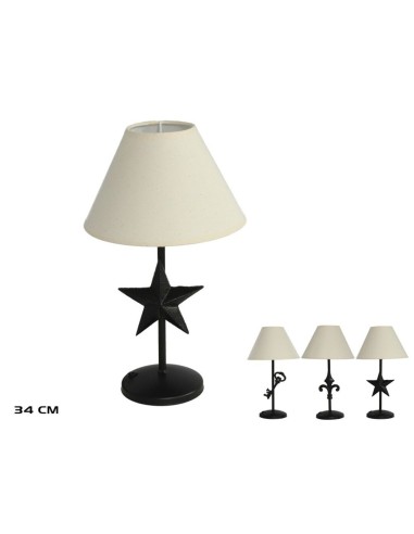 LAMPARA 34CM MESA WISHES 3 SURTIDOS