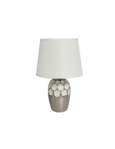 LAMPARA MESA CERAMICA 18X28CM WABI BL/PL